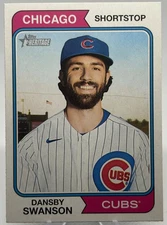 Dansby Swanson 2023 Topps Heritage - #37 Chicago Cubs