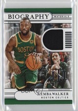 2019-20 Panini National Treasures Biography Materials 47/49 Kemba Walker 04tw