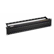 Black Box Jpm820A Cat6 Feed-Through Patch Panel 2U Unshielded 48-Port Gsa Taa