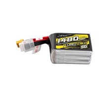 Gens Ace Tattu-R V6 LiPo batteria 6S 22.2V 1480mAh 160C con connettore XT60 GEN1TA-1480