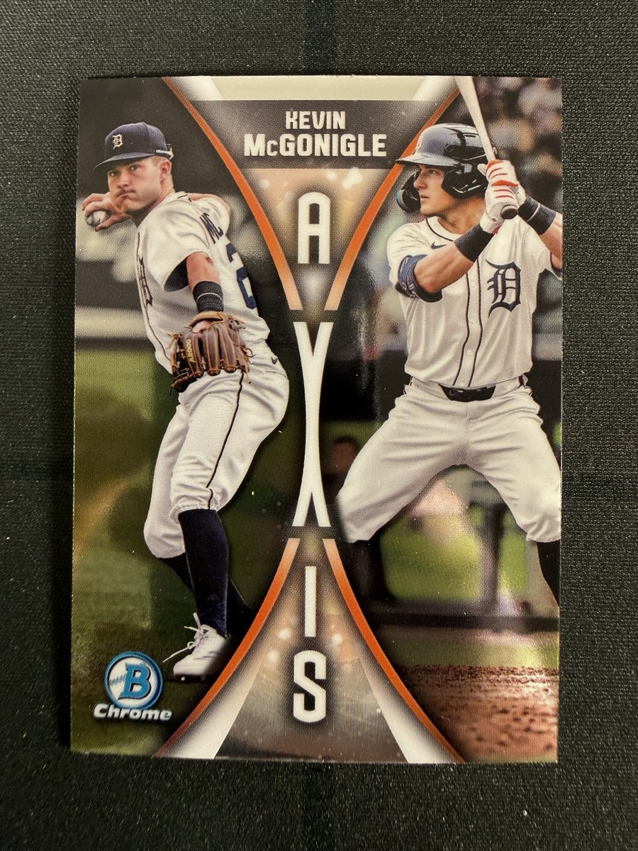 2025 Bowman Draft Chrome Kevin McGonigle Axis Insert A-13 Tigers