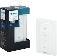 Philips Hue Wireless Dimmer Switch + Remote 473371 Battery Powered Works w/ Hub