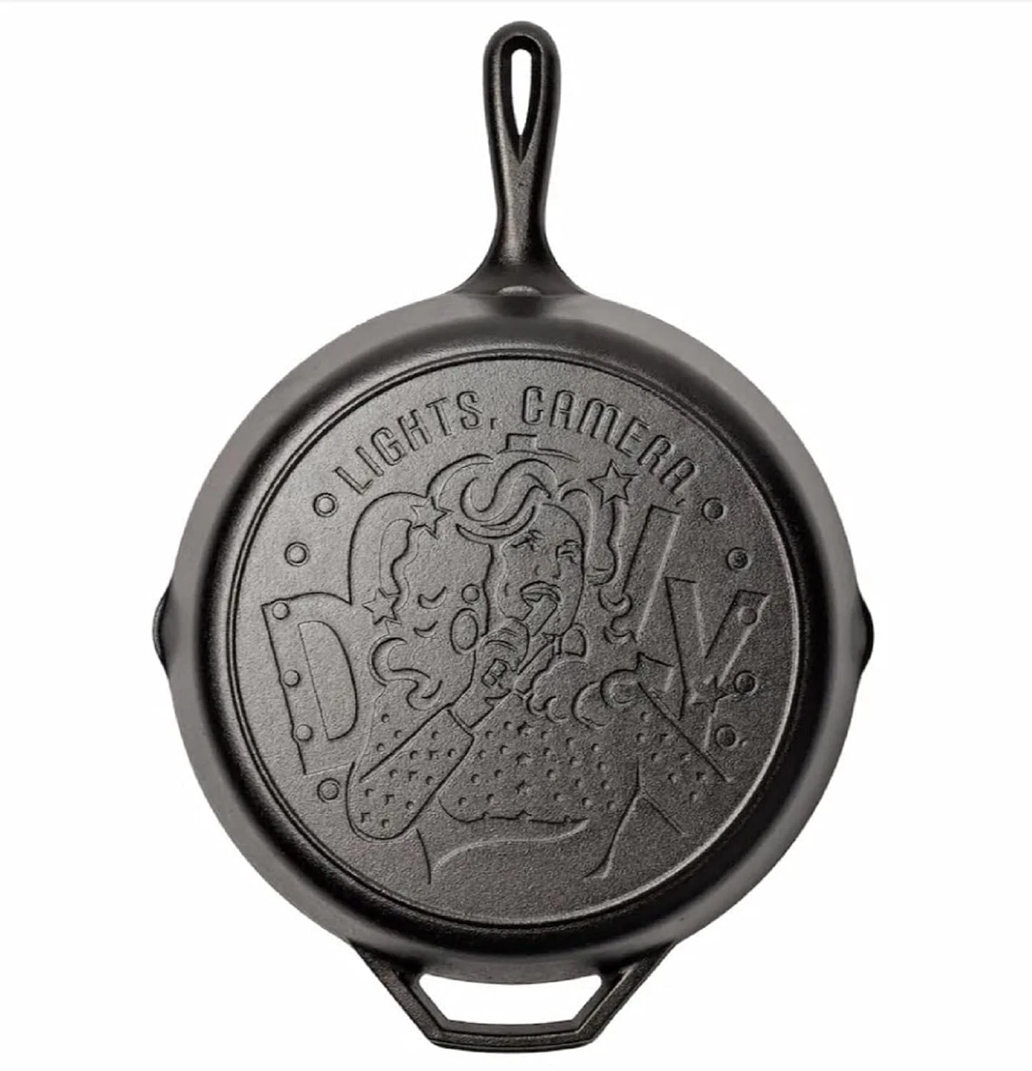 Lodge 12 Inch Dolly Parton "Lights, Camera, Dolly" Cast Iron Skillet – Special E
Opens in a new wind
