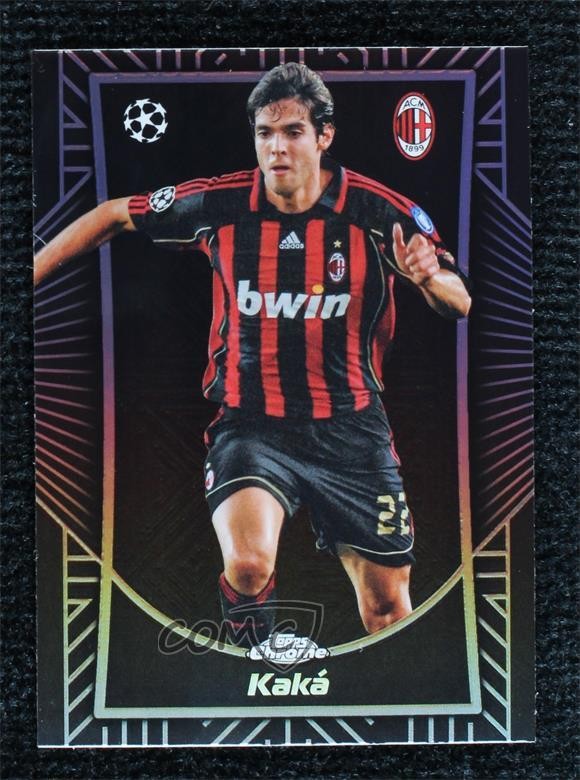 2024-25 Topps Chrome UEFA Club Competitions Shadow Etch Kaka Kaká #SE-3 1o88