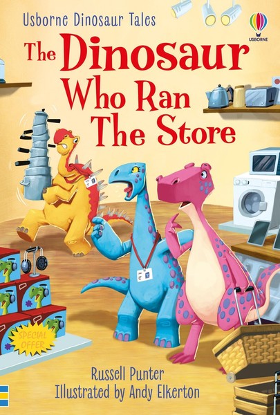 Dinosaur Tales: The Dinosaur Who Ran The Store, Russell Punter-image