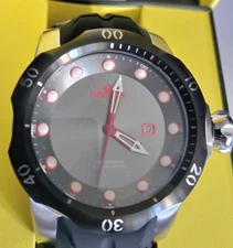 Invicta NWT 53.7mm Venom Sea Dragon Red/Gunmetal Dial Swiss Mvmnt Men's Watch