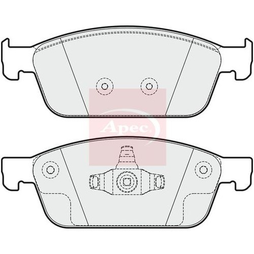 Apec BremsbeläGe Vorne FüR Ford Kuga II DM2 2012 ATE-image