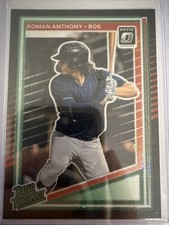 ROMAN ANTHONY 2025 Donruss Optic Black Disco Rated Prospect SP #RED SOX!