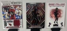 2024 Panini Contenders Marvin Harrison Jr. RC Patch Stallions & Phoenix 3 Cards