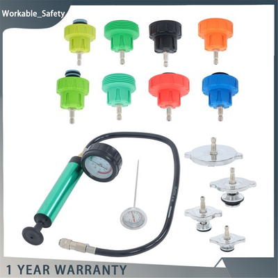 #ad New Radiator Pump Pressure Leak Tester Detector Coolant System Test Tool 14Pcs $36.98