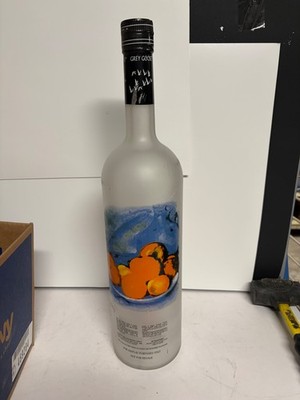 Grey Goose Empty Store Display Bottle, Sealed with Cap, 22.5'' 4.5L Large