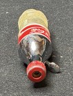 Rare 3" Chrome Top / Glass Bottom Coca Cola Bottle Lighter — photo 6