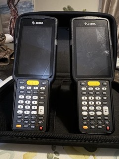 2 Used Zebra MC930P GSADG4NA 1D Laser & Battery Barcode Scanners Android 11 WIFI