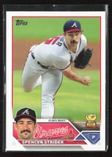 2023 Topps #602 Spencer Strider Atlanta Braves (P)
