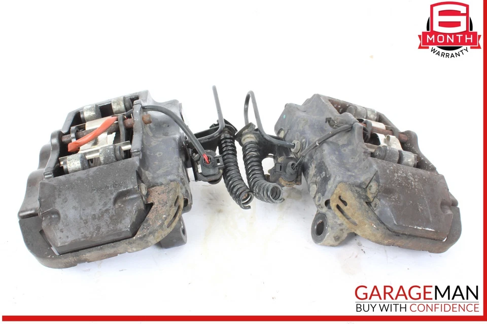 03-10 Porsche Cayenne 955 957 Brembo Rear Brake Caliper Calipers Set of 2 Pc OEM - Image 4 of 4