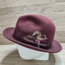 Bailey Of Hollywood 100% Wool Fedora Hat Made in USA Size XL