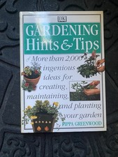 Gardening Hints and Tips by Pippa Greenwood 1996, Trade Paperback