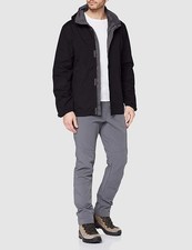 Regatta Mens Matt Waterproof Windproof Hooded Jacket Coat Full Zip Lined