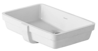 DURAVIT 03304800001 VERO VANITY BASIN WHITE, NO HOLE