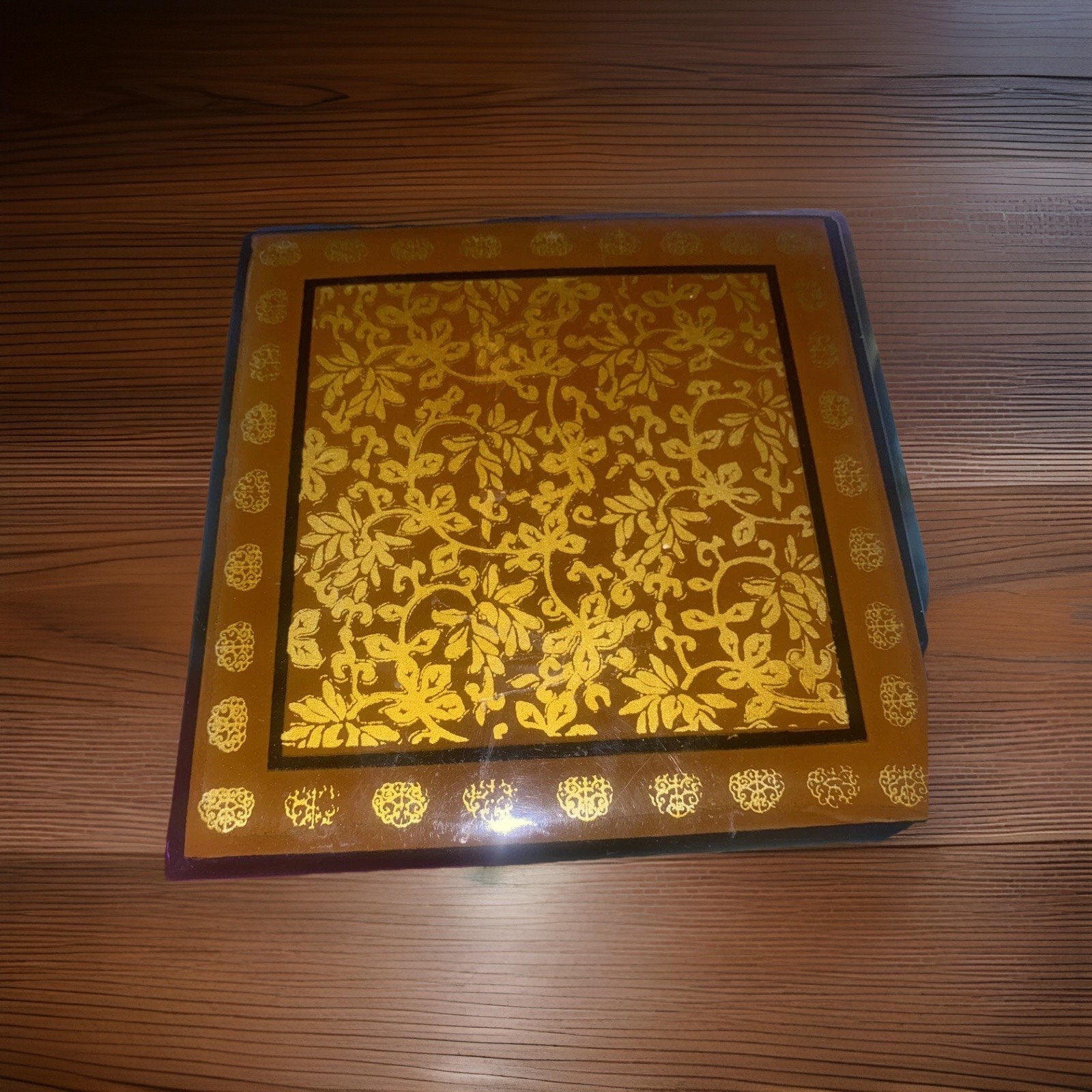 Nesting Boxes With Beautiful Floral Inlays