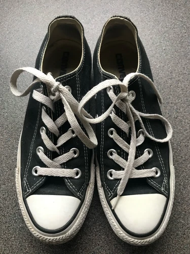 Décolleté CONVERSE ALL STAR taglia UK 4 (usate) blu