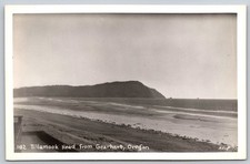 RPPC Tillamook Head from Gearhart Oregon Coast Vintage Postcard HALE C428