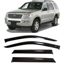 Tape-on Window Visors Rain Guards Fit Ford Explorer 2003-2010 Wind Deflectors Tape-on Window Visors Rain Guards Fit Ford Explorer 2003-2010 Wind Deflectors
