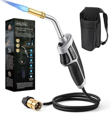 Mapp Gas Torch, Propane Torch Kit with Included Holster and 5ft Hose,... 