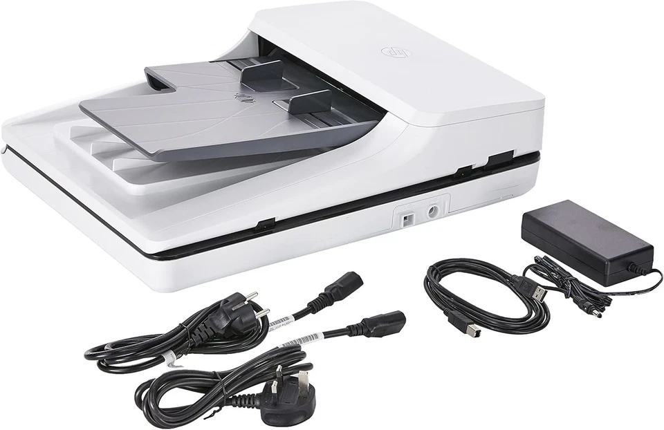 HP SCANJET PRO 2500 F1 A4 FLATBED & SHEETFED DUPLEX COMPACT A4 SCANNER L2747A - Image 2 of 4