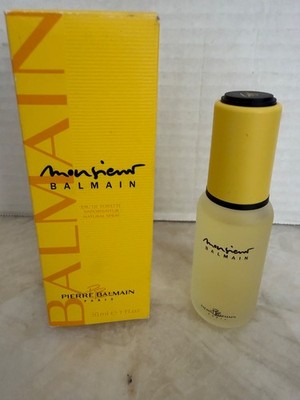 Vintage Monsieur Balmain Pierre Balmain Eau de Toilette 30 ml / 1 fl. oz.