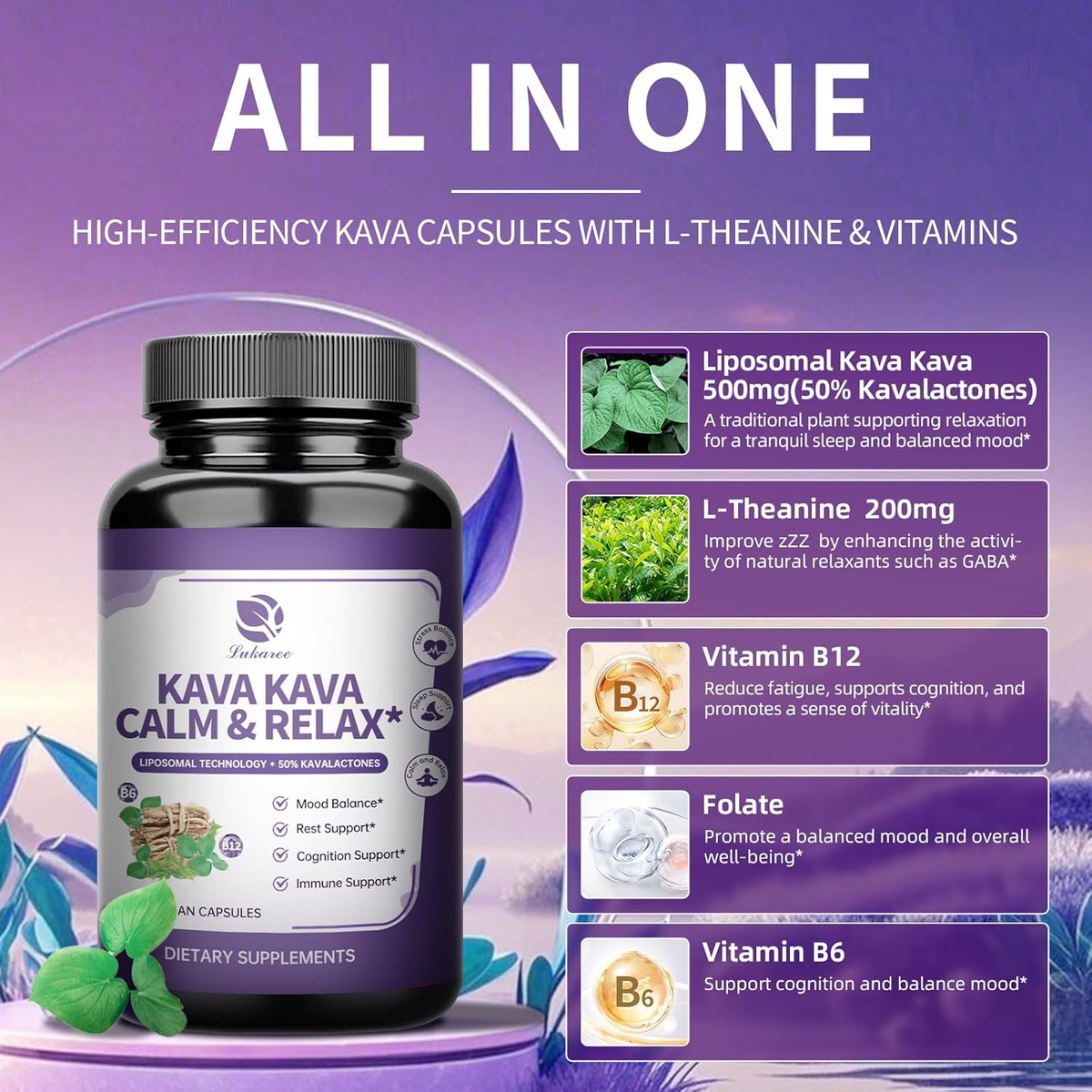 Kava Kava Root Extract Supplement - Liposomal Kava Capsules with L Theanine 200m | eBay Kava Kava Root Extract Supplement - Liposomal Kava Capsules with L Theanine 200m | eBay