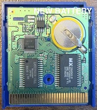 Pokemon Blue (GB, North America) New Save Battery - Tested