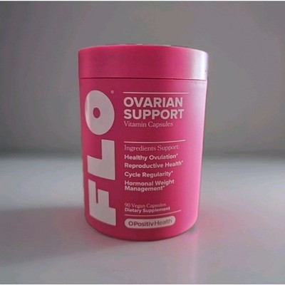 FLO Ovarian Support, 40:1 Inositol, 90 Vegan Caps, Hormone & Cycle Balance