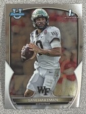 2022 Bowman University Chrome - Sam Hartman #51 (RC) Wake Forest