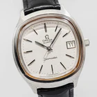 *Exc+4* Vintage 1977 OMEGA Seamaster Cal.1315 Quartz Date Silver 38mm Mens Watch