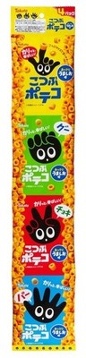 Tohato Kotsubu Potato UmaSio Flavor 4-pack Japanese Snack Kashi