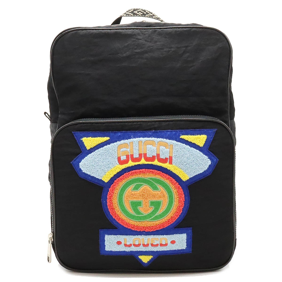 Gucci Terry Cross Patch Interlocking G Rucksack B… - image 1