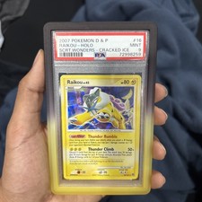 Pokemon Raikou 16/132 Secret Wonders Cracked Ice Holo PSA 9 on eBay