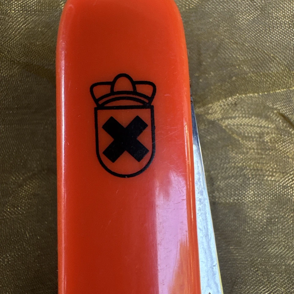 VICTORINOX 3.3600  SPARTAN c.1979's  ORANGE MULTI-TOOL  FOLDING KNIFE  - Image 2 of 4