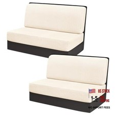 RV Dinette Cushion Covers, Stretch Camper Dinette Cushion Covers, T-beige