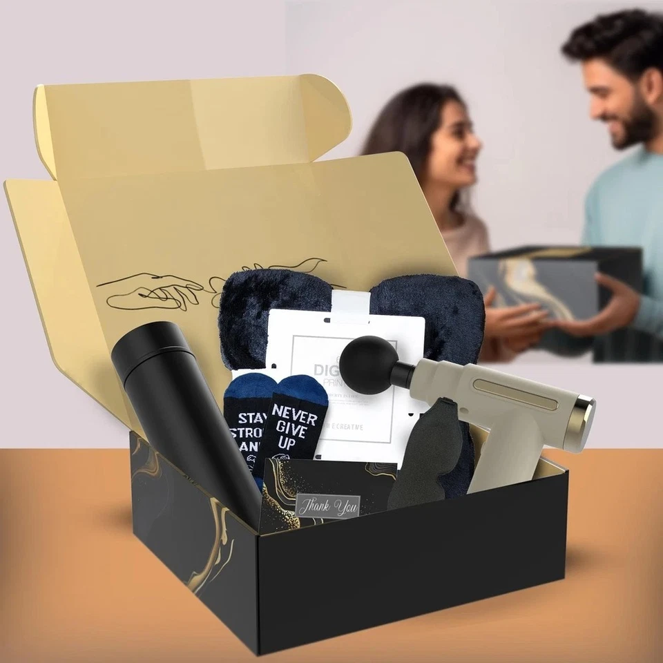 Get Well Soon Regalos para Hombres, Get Well Soon Cesta de Regalo para Hombres, Paquete de Cuidado para... Foto 3 de 4