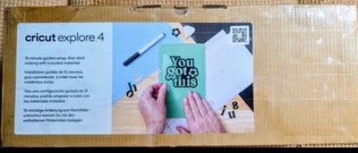 Cricut Explore 4 Bluetooth Die Cutting Machine Seaside Engagement Bundle 8002708