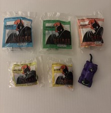Lot of 6 Vintage 1993 McDonald  s Happy Meal Batman The Animated Series Figures