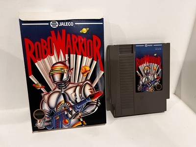 ROBO WARRIOR Jaleco NES Nintendo 1988 CIB GAME + BOX Excellent Condition!