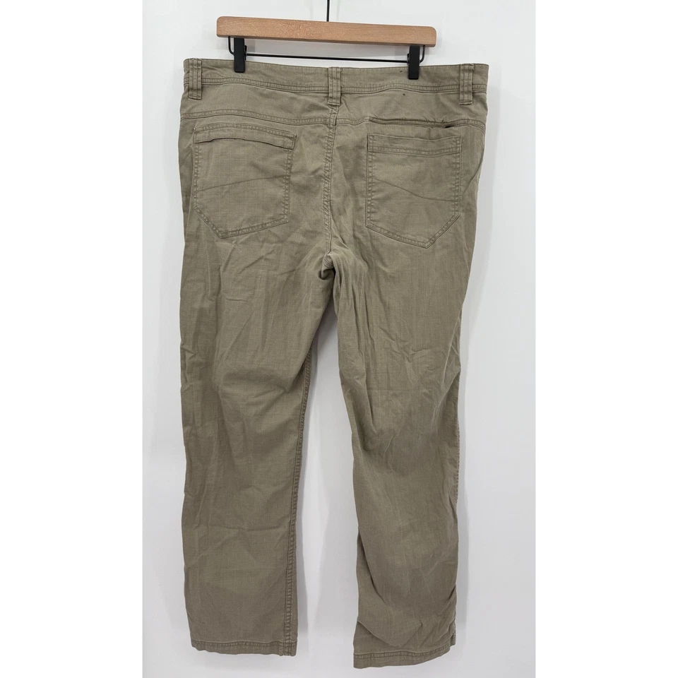 Pantalones Toad&Co Para Hombre 38x32 Bushwhack Depuración Protector de Insectos Algodón Orgánico Foto 3 de 4