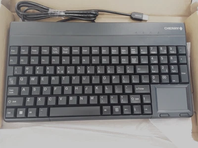 Cherry G86-62401 Compact Keyboard - Integrated Touchpad - USB - image 1 of 4