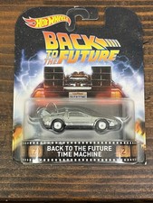 Hot Wheels 2015 Retro Entertainment Back to the Future Time Machine