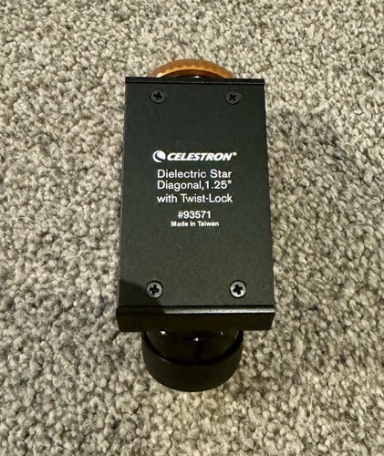 Celestron Dielectric Star Diagonal 1.25” with Twist-Lock
