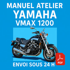 Manuel Atelier Yamaha 1200 Vmax 1985-2008 Revue Technique Moto RMT CD PDF