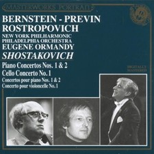 DMITRI SHOSTAKOVICH EUGENE ORMANDY - Shakovich: Piano & Cello Concertos - CD